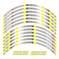 【trending】 islwpi ขอบสะท้อนแสงแถบสติกเกอร์ล้อรถจักรยานยนต์ New12ชิ้นสำหรับ GSX-S ซูซูกิ GSX-S750 GSXS1000 750 1000 Gsxs