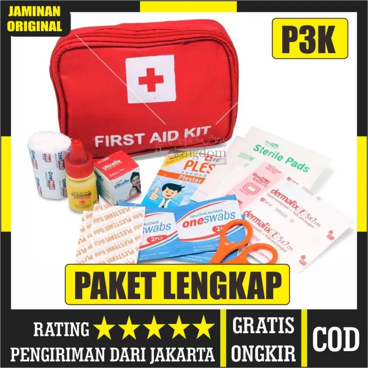 [LAGI PROMO] Tas P3K Lengkap Dengan Isinya OneMed First Aid Kit Bag