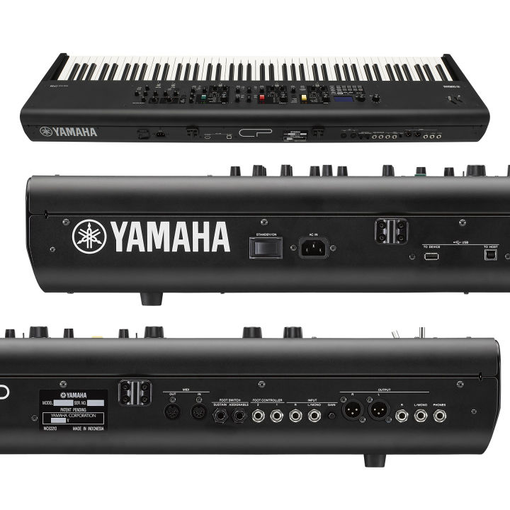 yamaha-cp73-stage-piano-เปียโนไฟฟ้า-คีย์บอร์ดไฟฟ้า-73-คีย์-ลิ่มคีย์สัมผัสแบบ-balanced-hammer-standard-มีเสียงแกรนด์เปียโนระดับโลก-แถมฟรีขาตั้งเปียโน-amp-แป้นเ