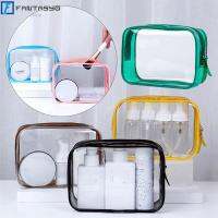 FANTASYO ที่เก็บของ Beauty Case ถุงซักล้าง ที่วางเครื่องสำอางเสริมสวย กระเป๋า PVC Travel Organizer เคสแต่งหน้าแบบใส