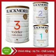 Sữa bột Blackmores Toddler Số 1 2 3 Úc 900g Date 2023