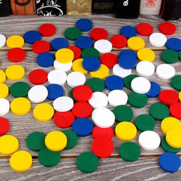 microgood-100-ชิ้น-เซ็ตไม้ที่มีสีสันแผ่นชิปคณิตศาสตร์สื่อการสอนเด็กของเล่น