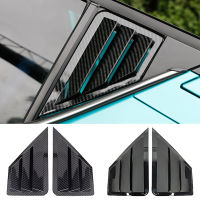 2PCS ABS Car Sticker Rear Triangular Window Shutters Cover Trim for Toyota C-HR CHR C HR 2016 2017 2018 2019 2020 Accessories