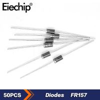 hot◘✲  50PCS FR157 1.5A 1000V Rectifier Diode Ultra-Fast Recovery Diodes electronic components