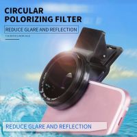 Slim CPL Circular Polarizing Polarizer Lens Filter 37mm amp; Clip Maintain Rotation For 37mm Phone Lens for iPhone Samsung Huawei