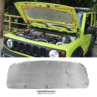 แผ่นรองฝากระโปรงหน้ารถยนต์แผ่นรองหน่วงสำหรับ Suzuki Jimny 2019 2020อุปกรณ์เสริมรถยนต์เสียงความร้อนที่เก็บเสียงเบาะที่ป้องกันประตูรถยนต์ดูดซับ