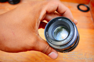 (For Nikon DSLR ทุกรุ่น) ขายเลนส์ละลายโบเก้หมุน Classic Helios 44M Serial 8293591