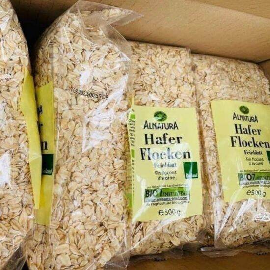 500g yến mạch cán dẹt đức hafer flocken chính hãng, tốt cho sức khỏe - ảnh sản phẩm 5