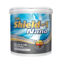 TOA Shield 1 Nano ทีโอเอ ชิลด์ วัน นาโน สีน้ำอะคริลิก สำหรับทาฝ้าเพดาน ขนาด 3.785 ลิตร