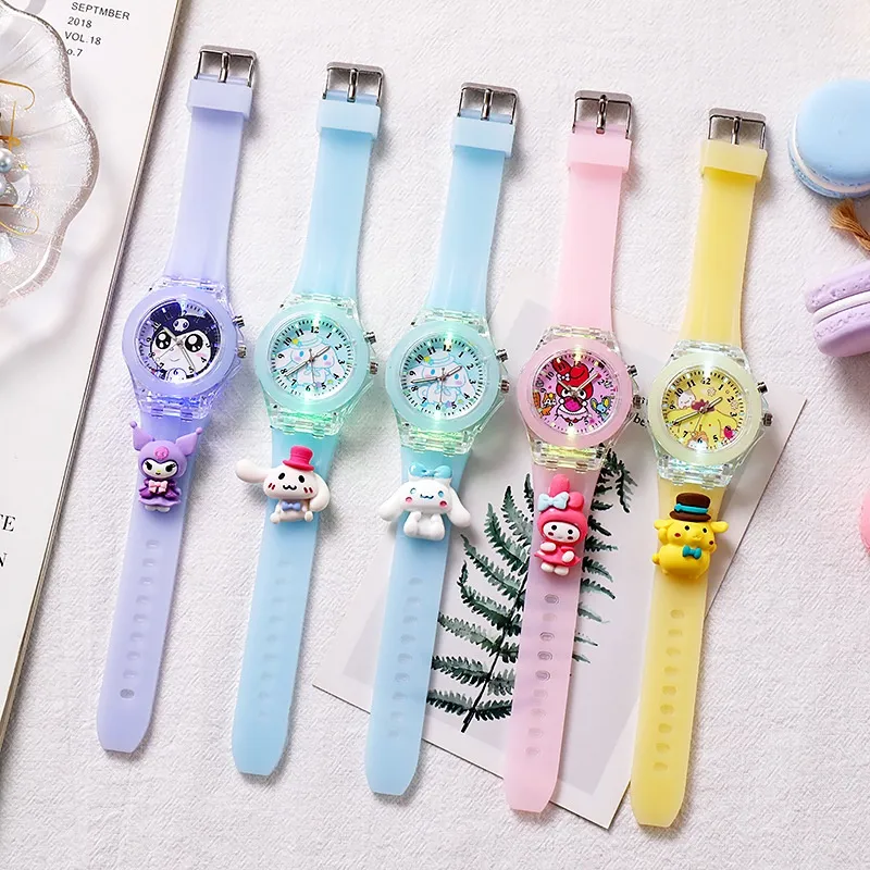 Anime Sanrio Hello Kittys luminous Watch Kawaii Kuromi My Melody Cinnamoroll Student Children Doll Decorate Glow Wrist Watch Toy Girls watch for kids girls sale now | Lazada PH Anime Sanrio Hello Kittys luminous Watch Kawaii Kuromi My Melody Cinnamoroll Student Children Doll Decorate Glow Wrist Watch Toy Girls watch for kids girls sale now | Lazada PH