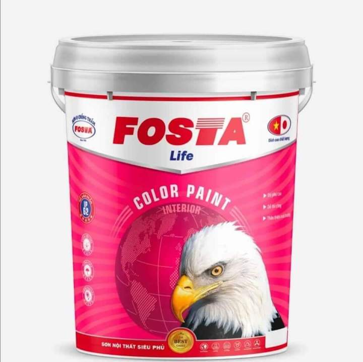 Sơn Chống Thấm FOSTA Life: Với sơn chống thấm FOSTA Life, bạn có thể tin tưởng rằng sản phẩm của mình sẽ được bảo vệ khỏi sự xâm nhập của nước và ẩm ướt. Hãy xem hình ảnh để tìm hiểu thêm về sự độc đáo của sản phẩm này.