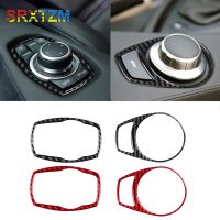 For Bmw 6 Series M6 E63 E64 2004-2010 Carbon Fiber Interior Center Multimedia Button Frame Trim