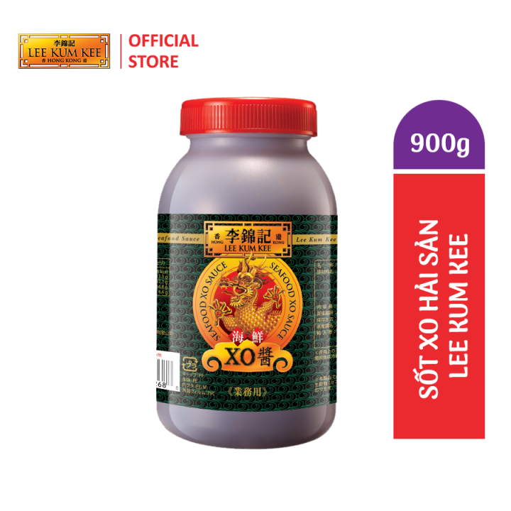 Xốt XO Lee Kum Kee XO Sauce (900g/hũ) làm từ hải sản thượng hạng dành