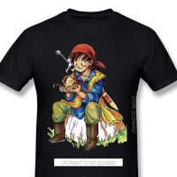 Customization Clothes Dragon Quest Funny Anime Manga Novelty Short Sleeve ManS T-Shirts Cute Fashion For Men