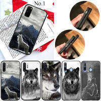 2TEE Animal Wolf Brave อ่อนนุ่ม High Quality ซิลิโคน TPU Phone เคสโทรศัพท์ ปก หรับ Samsung Galaxy Note 20 S20 S21S S21 S23 Ultra Plus FE Lite