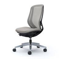 OKAMURA เก้าอี้รุ่น SYLPHY, ALUMINIUM BASE, WITHOUT ARMREST, LIGHT GRAY เก้าอี้ทำงาน เก้าอี้สำนักงาน Ergonomic Chair