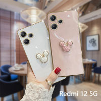 KOSLAM เคสโทรศัพท์ลายการ์ตูนมิกกี้สำหรับ Redmi 12 4G 5G 12C A1 A2 Note 12 4G 5G 12 Pro 5G 12 Pro + 5G ใหม่เคสไอโฟนใส่ปลอกโทรศัพท์มือถือคลังสินค้าพร้อม