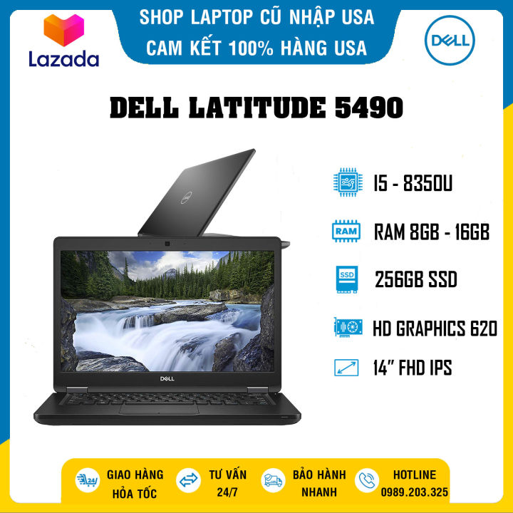 Dell Latitude 5490 [NHẬP 100% USA] Laptop Doanh nhân phân khúc cao cấp Core  i5-