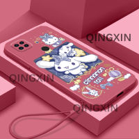 สำหรับ Redmi 9C = Redmi 10A เคสโทรศัพท์ Tooncutecute ดีไซน์ TPU อ่อนลายการ์ตูนเคสนิ่มยอดนิยมฟรีสายคล้องดีไซน์ขอบตรง