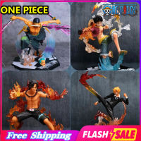 โมเดลวันพีช Original Anime OnePiece Action Figures Luffy Zoro Sanji ACE Model Collectible Toys for Boys Girl Birthday Gift