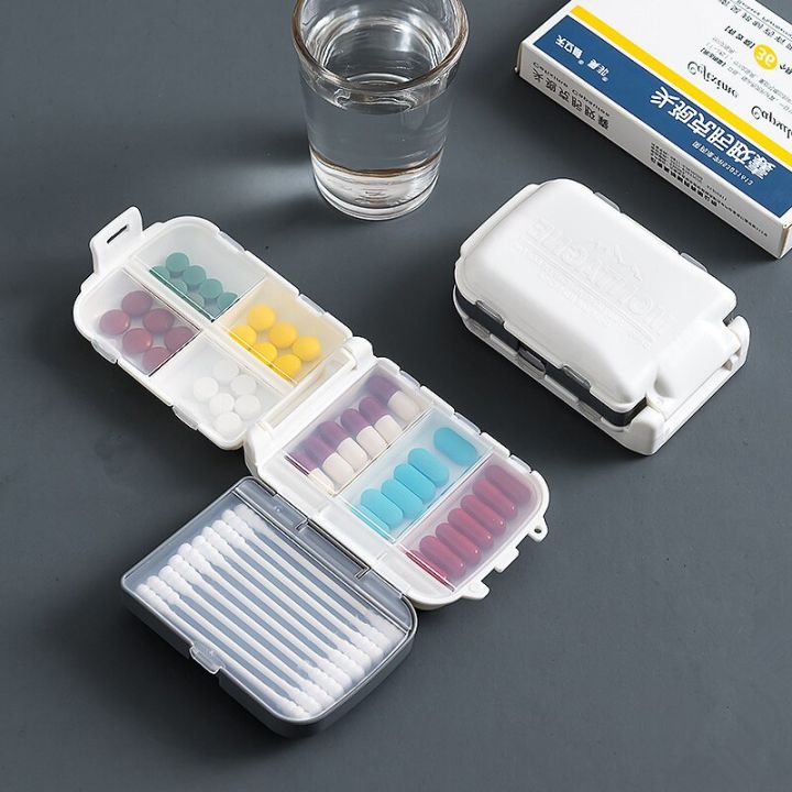 travel-pill-cases-wheat-sealed-8-grids-pill-container-organizer-health-care-drug-travel-divider-7-day-pill-storage-bag-pill-box-medicine-first-aid-st