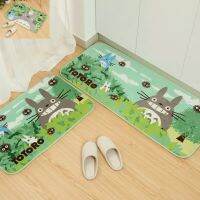 เสื่อ Totoro ร้อน3รูปแบบ40x6 0ซม./50x8 0ซม./50X120ซม. พรมลายการ์ตูนและพรมกำมะหยี่ปะการังอ่อนพิเศษ