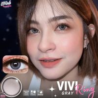 คอนแทคเลนส์ Wink Lens ลาย Vivi Ring สีGray ส่งด่วน ส่งไว คอนแทคเลนส์แฟชั่นลาย บิ๊กอายตาโต bigeye คอนแทคเลนส์ Contactlens กรองแสง