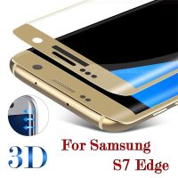 3D Protective Glass On The For Samsung Galaxy S7 Edge Tempered Glass S7edge S 7 Glas Screen Protector Cover Protection tremp