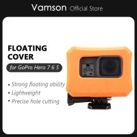 เคสป้องกันสำหรับ Go Pro ซองกันน้ำของ Vamson เคสสีส้มสำหรับ Gopro Hero 7 6 5สีดำ7สีเงินสีขาวกล้อง VP649