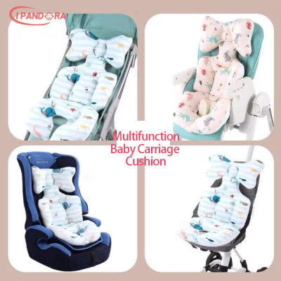 ∋✥™ IP Baby Stroller Cotton Cushion General Purpose Stroller Cushion Pure Cotton Cushion Split Leg Thickening Cotton Cushion