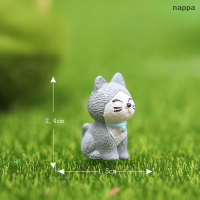 ✨[nappa] รูปปั้นแมวตัวการ์ตูนน่ารักขนาดเล็กขนาดเล็กของประดับตกแต่งบ้านสำหรับเด็ก