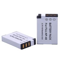 ZZOOI Batmax 2pc NP-48 NP 48 NP48 battery+Dual USB Charger for Fujifilm XQ1 XQ2 NP-48 Camera Battery