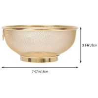 Ultra Fine Mesh Strainer Drain Basket Stainless Steel Colander Metal Water Filter Rice Washer Bowl Mesh Covers