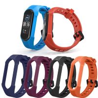 【lz】▥  Para xiaomi mi banda 7 6 5 pulseira de silicone pulseira de relógio inteligente mi banda 4 3 miband 5 6 correa pulseira para xiaomi miband 7 pulseira