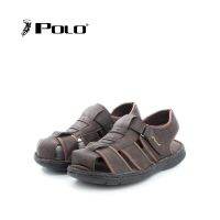 POLO Mens Coffee fisherman Sandal Shoes B9214-NF2-33P