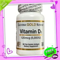 Free and Fast Delivery California Gold Nurition Vitamin D3 5,000iu