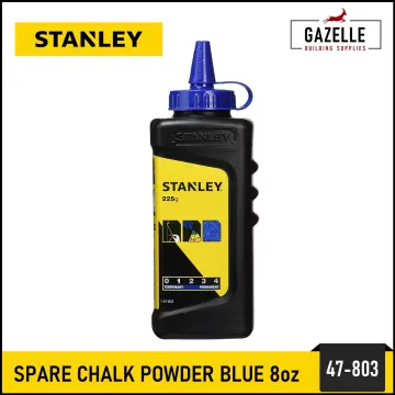 Stanley 47-443 100' Chalk Line Reel & Chalk Set New