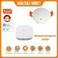 Tuya ZigBee Human presence sensor เซ็นเซอร์ตัวจับความเคลื่อนไหว แบบเรดาห์ พร้อมเซ็นเซอร์วัดแสง ทำงานร่วมกับ Zigbee Hub