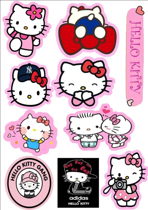 hello kitty vinyl sticker Lazada PH