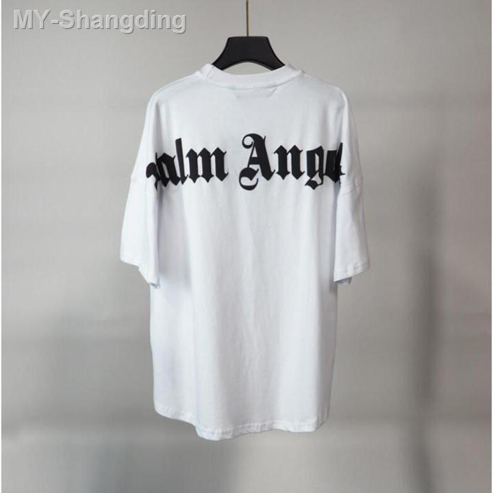 PALM ANGELS Oversized printed cotton-jersey T-shirt