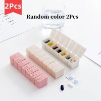 1PCS 3 Row 21 Squares Pillbox Storage Box for Pills Portable Weekly 7 Days Medication Case Pill Container Organizer Plastic Box