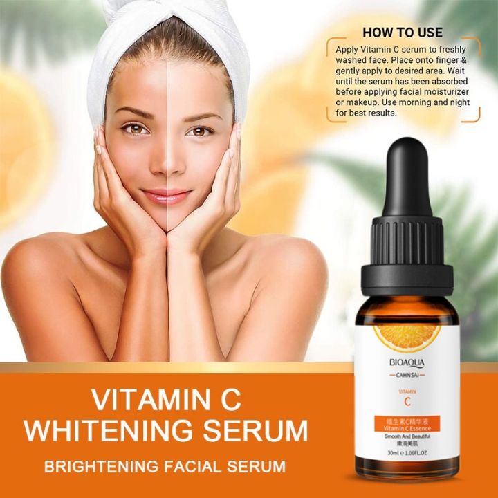 Vitamin c serum for face Whitening retinol Anti-Wrinkle Moisturizer ...