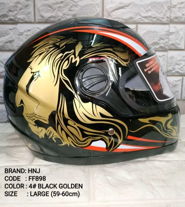 Hnj Full Face Helmet Lazada Ph