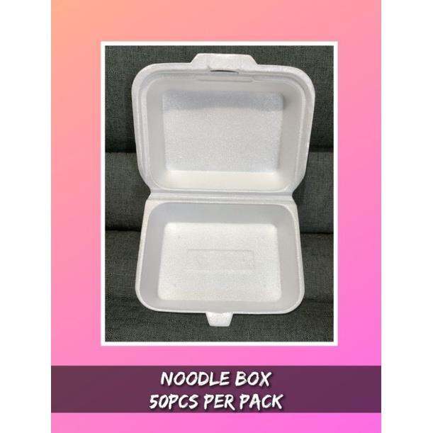 Styro Noodle Box (50pcs. per pack) | Lazada PH