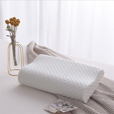 1pc Memory Foam Pillow Neck Protection Slow Rebound Shaped Maternity Sleeping Pillow Orthopedic Pillows 50*30cm