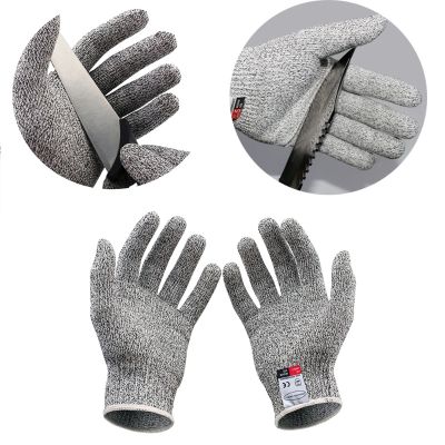 Anti-cut Outdoor Fishing Gloves phone screen Anti-Slip Knife Cut Resistant Protection Ultra-thin Wire Mesh