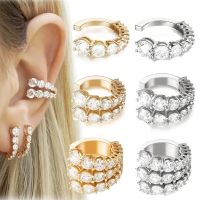 Slimio Auricular Rowline Ear Cuff For Women Non Piercing Zunis Acupressure Slimming Earrings Silver Gold Lymph Ear Clip Jewelry