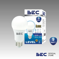 BEC หลอดไฟ LED 9 วัตต์ ปรับความสว่างได้ 3 ระดับ แสงเดย์ไลท์ ขั้ว E27 รุ่น LEVEL