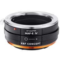 K&amp;F Concept MAF-E IV PRO Sony Alpha A and Minolta AF Lens Mount to Sony E Camera Body Adapter Ring with Matte Lacquer