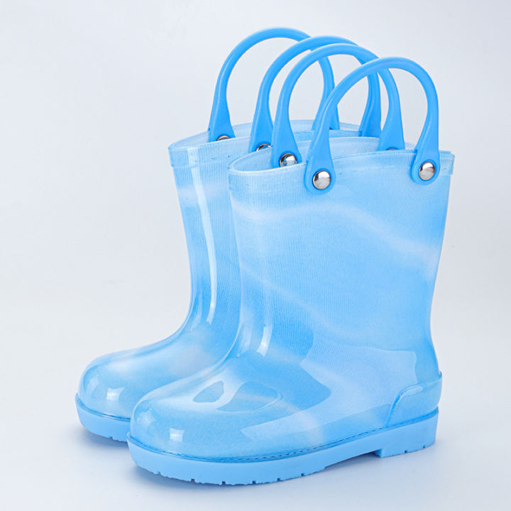 baolongxin-รองเท้าบูทกันฝนเด็ก-รองเท้าบูทกันฝนประดับโบว์-บูทกันฝนน่ารัก